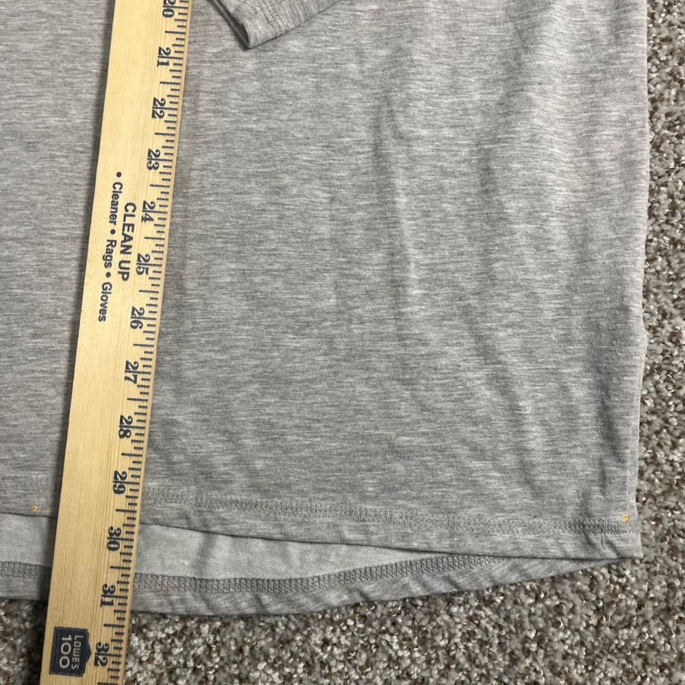 Carhartt Force Relaxed Fit Quarter Zip Pullover Gray Mens Large Chest Pocket L - Picture 4 of 9